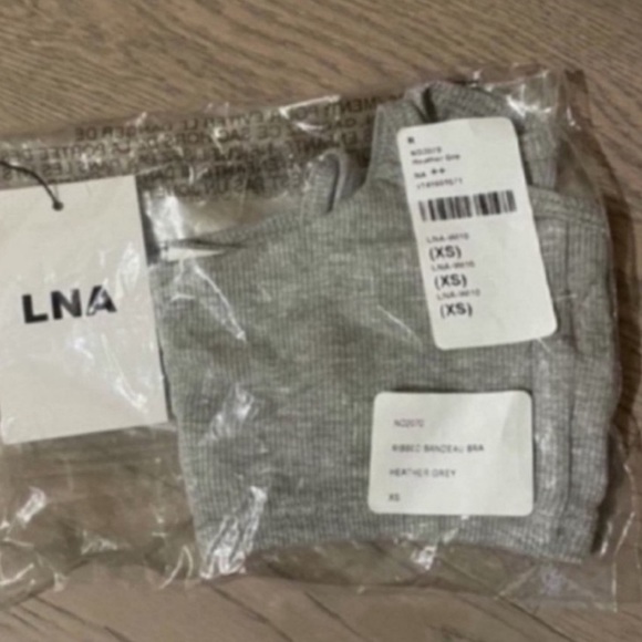 LNA X REVOLVE Ribbed Bandeau Bra - Picture 5 of 5